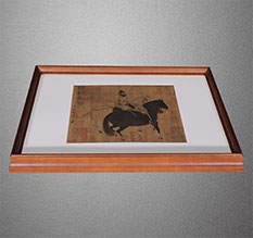 绵阳书画装裱配框服务案例